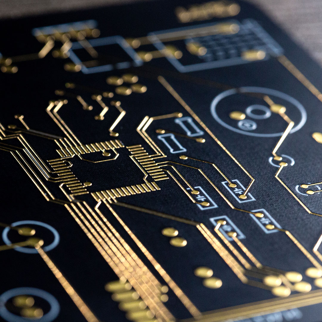 CBART Gold-plated Circuit Board Coasters Decorative Bar Wine Office Drinks Coasters